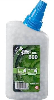 Кульки для страйкболу Umarex Combat Zone BB 0,2гр. кал.6мм. 800шт. (1004114)