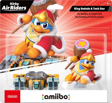 Figurka Nintendo amiibo Kirby Air Riders King Dedede and Tank Star (0045496381400)