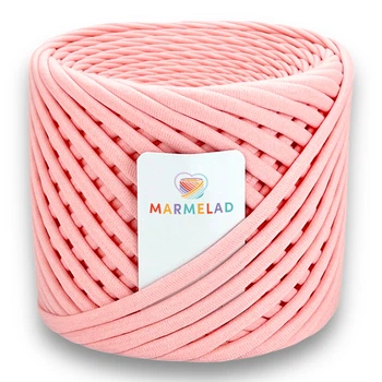 Трикотажная пряжа Мармелад 7-9 мм 50 м (полмоточка) Yogurt Йогурт