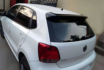 Спойлер DPT V-6 (HB, Черный Глянец) для Volkswagen Polo 2010-2017 гг