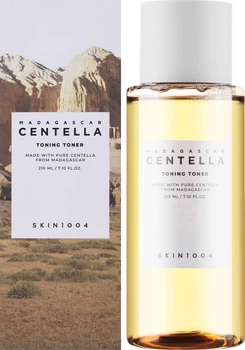 Тонер увлажняющий SKIN1004 Madagascar Centella Toning с центелой и гиалуроновой кислотой 210 ml (8809576261141)