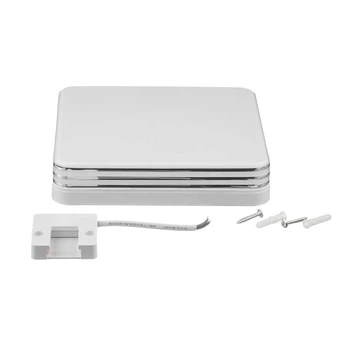 Світильник світлодіодний накладний Silver 48W 5000К IP40 квадратний