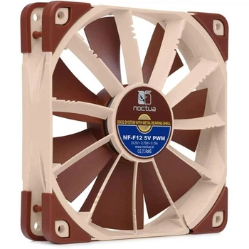 Вентилятор Noctua NF-F12 5V PWM для корпуса 120x120x25мм SSO2 Bearing 0-1500об/мин >22.4дБ