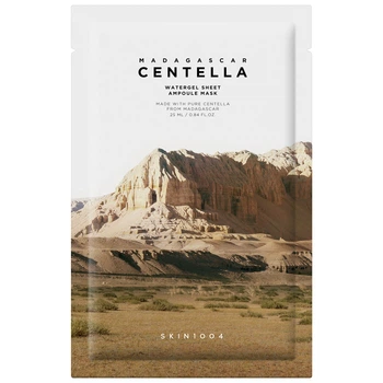 Зволожувальна гелева маска з центеллою азіатською SKIN1004 Madagascar Centella Watergel Sheet Ampoule Mask, 25 мл