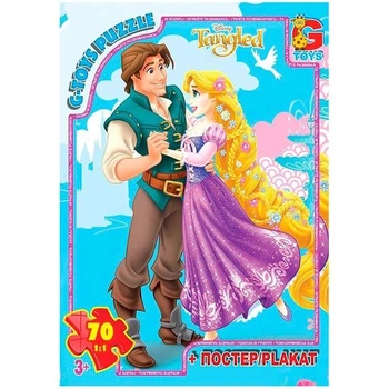 Пазлы G-Toys Рапунцель 70 эл (TA014)