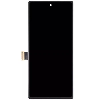 Дисплей (экран) Google Pixel 6, High quality, С сенсорным стеклом, С рамкой, Черный - 697542