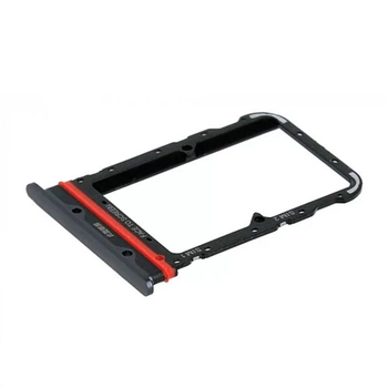 Держатель SIM-карты Xiaomi Mi Note 10 Lite, Черный - 268650