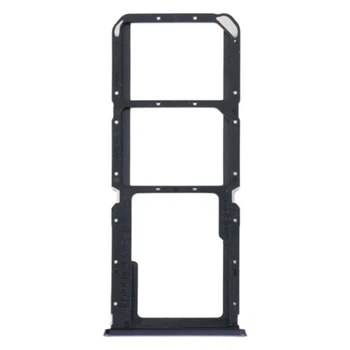 Держатель SIM-карты OPPO A94 / Reno 5 Lite, С разъемом на карту памяти, Фиолетовый - 564621