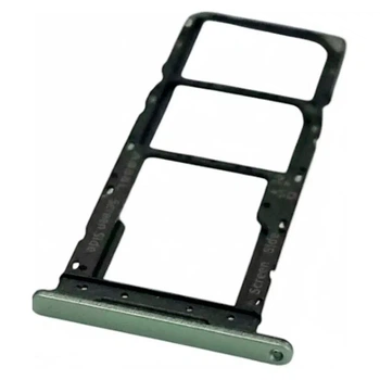Держатель SIM-карты ZTE Blade A34, С разъемом на карту памяти, Зеленый - 704392