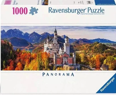 Пазл Ravensburger Puzzle Замок у Баварії Нойшванштайн 98 x 37,5 см 1000 деталей