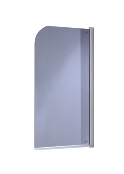 Штора на ванную стеклянную 80х130 поворотную, тонированную EGER 599-22GR,