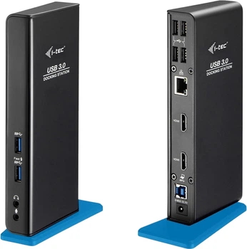 Док-станція i-Tec USB 3.0 Dual HDMI (U3DUALHDMIDOCK) (955555914615016) - Уцінка