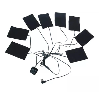 Электрическая грелка USB для обуви, одежды, детской коляски 11*7 см * 8 шт (с восьми частей)