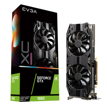 Видеокарта GeForce GTX 1660 6GB EVGA XC Ultra Gaming (06G-P4-1167-KR) Б/У