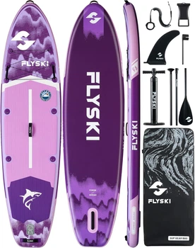 Надувна SUP дошка для плавання 335 см FLYSKI Forge Purple