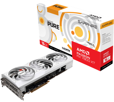 Відеокарта AMD Radeon RX 7800 XT 16GB Sapphire Pure (11330-03) Б/В
