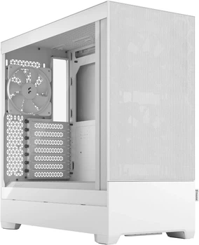 Корпус Fractal Design Pop Air / без БЖ / ATX, mATX, Mini-ITX / Midi-Tower / 3x120mm ARGB / Glass / USB 2.0 / White (101646125) - Уценка