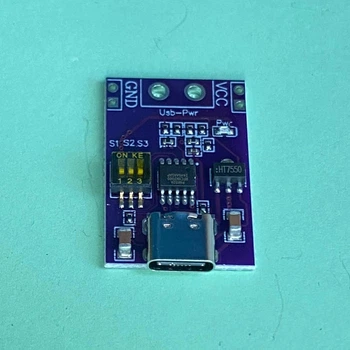 Модуль приманка триггер USB Type-C PD/QC/AFC для снятия фиксированного напряжения 9В, 12В, 15В, 20В