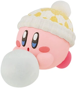 Фигурка Banpresto Kirby Play in the Snow Fluffy Puffy 4 см (4573102697400)
