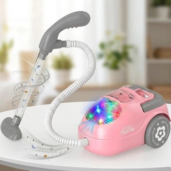 Детский игровой пылесос Play Family с функцией всасывания мусора и подсветкой LS820C30