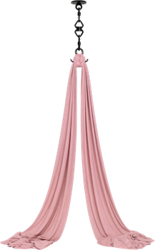Szarfa do akrobatyki powietrznej Acro4f 8 m Pastelowy róż AS-8M-PASTELPINK (5906506410686)