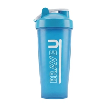 Шейкер Brave U Shaker With Metal Ball (600 мл, blue)