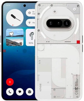 Мобільний телефон Nothing Phone (3a) 8/128GB White (920020W)