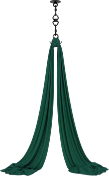 Стрічка для повітряної акробатики Acro4f 7 м Темно-зелена AS-7M-D.GREEN (5906506410761)