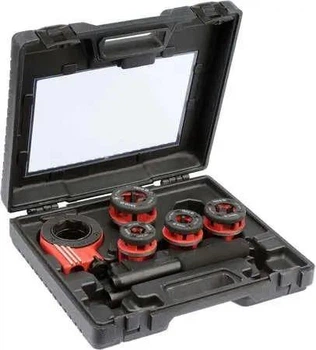 Набір різьбонарізний YATO, 5 елементів, для труб 3/8", 1/2", 3/4", 1"