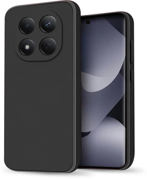Силиконовый чехол HardCorner Xiaomi Redmi Note 15 Pro 4G (с микрофиброй) Black (44766-2B)