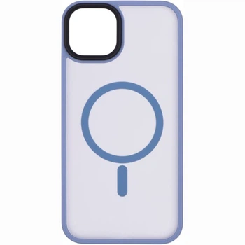 Защитный чехол 2Е Soft Touch MagSafe для iPhone 15 Plus - Light Blue