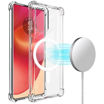 Захисний чохол IMAK Space Shield MagSafe для Motorola Edge 50 Fusion - Transparent