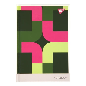 Блокнот YES Abstraction Black А6 64 аркуші лінія