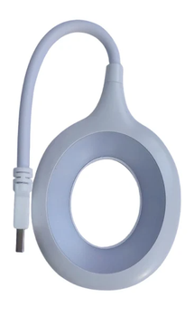 Лампа USB desk кільцева з гнучкою ніжкою 5V/2W (12 SMD)