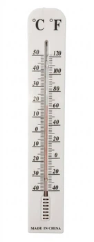 Термометр кімнатний (від -40 °C до +50 °C) білий