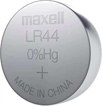 Батарейка щелочная Maxell V13 A76 LR44 303 SR44SW AG13 1.5V (4162)