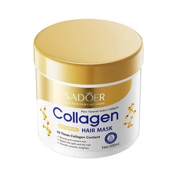 Маска для волос с коллагеном SADOER Collagen Hair Mask 500 мл (6942349738173)