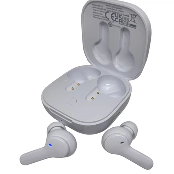 Бездротові навушники QCY T13 TWS Bluetooth 5.1 з ENC шумозаглушенням, IPX5, USB Type-C, White