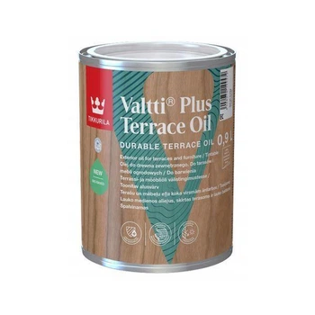 Олива екстер'єрна для дерева Tikkurila Valtti Plus Terrace Oil(Валтті плюс олія для деревини) 0,9л, базис ЕС