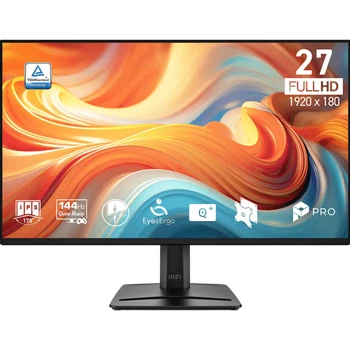 Монітор 27" MSI Pro MP275 E14L IPS 1920x1080 144 Гц 300 кд/м² колонки 2x2 Вт Black