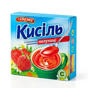 Кисіль зі смаком полуниці Caramix 150 г
