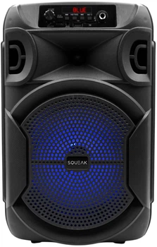 Głośnik przenośny Squeak PulseTower SQ1006 35W RGB Black (5905610707064)
