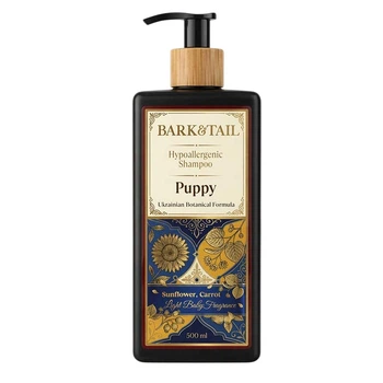 Гипоаллергенный шампунь для щенков Bark&Tail - Puppy Ukrainian Botanical Formula, 250 мл
