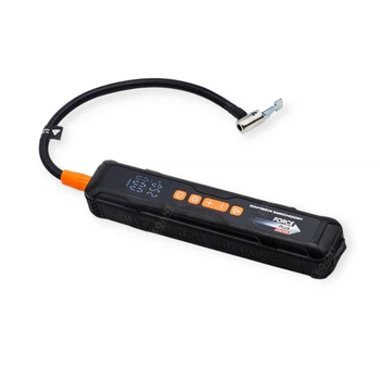 Компрессор mini Elegant 10атм, 35л, АКБ 6000mAh, USB заряд., насадки, фонарь, LED дисплей