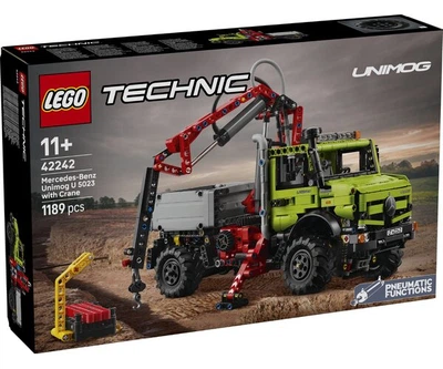 Конструктор LEGO Technic Mercedes-Benz Unimog U 5023 із підйомним краном (42242)