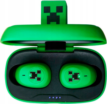 Навушники OTL Technologies Minecraft 3D TWS Green (5055371629041)