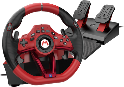 Кермо Hori Mario Kart Racing Wheel Pro Deluxe для Nintendo Switch 2 HRSS201 (4961818042469)