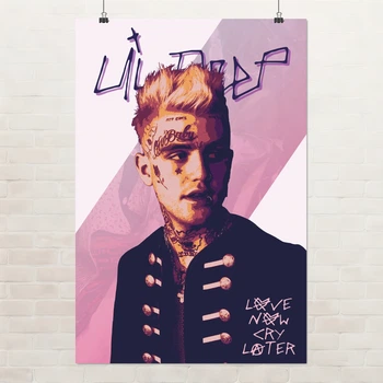 Постер Ліл Піп, Густав Ар, LiL PEEP, репер, A3 42×28 см (id2445)