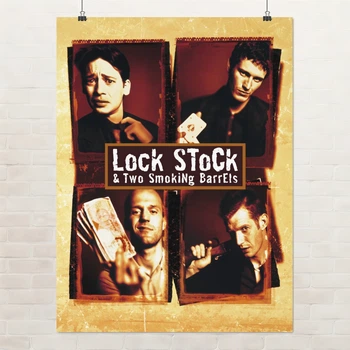 Постер Карты, деньги, два ствола. Lock, stock and two smoking barrels (1998), A3 40×30 см (id3023)