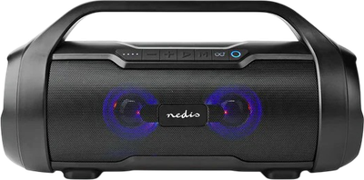 Przenośny głośnik Nedis Bluetooth Party Boombox 60 W (SPBB310BK)
